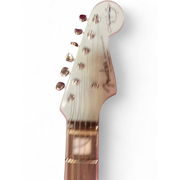 Used Fender Kenny Wayne Shepherd USA Signature Stratocaster Matching Headstock Classic White Solid Body Electric Guitar