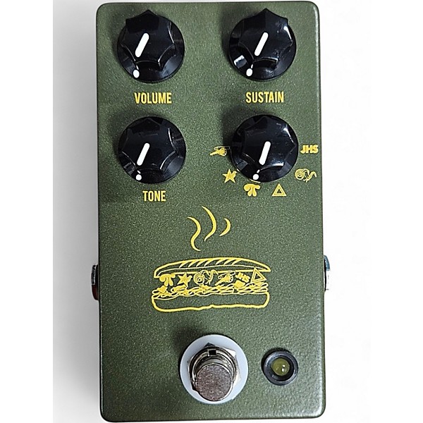 Used JHS Pedals Muffuletta Distortion Fuzz Effect Pedal