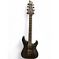 Used Schecter Guitar Research DIAMOND SERIES Black Solid Body Electric Guitar thumbnail