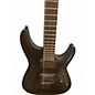 Used Schecter Guitar Research DIAMOND SERIES Black Solid Body Electric Guitar