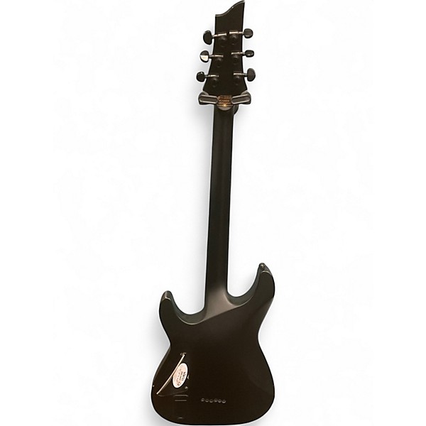 Used Schecter Guitar Research DIAMOND SERIES Black Solid Body Electric Guitar