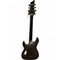 Used Schecter Guitar Research DIAMOND SERIES Black Solid Body Electric Guitar