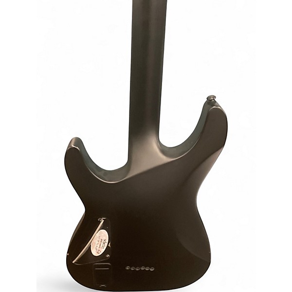 Used Schecter Guitar Research DIAMOND SERIES Black Solid Body Electric Guitar