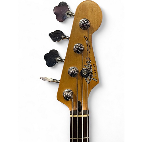 Used Fender JP90 Red Electric Bass Guitar