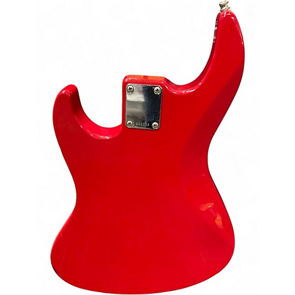 Used Fender JP90 Red Electric Bass Guitar