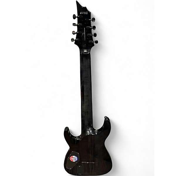 Used ESP LTD H408B Black Baritone Guitars