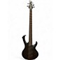 Used Ibanez BTB605MS Blue Electric Bass Guitar thumbnail