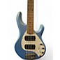 Used Ernie Ball Music Man STINGRAY 5 HH Blue Sapphire Electric Bass Guitar