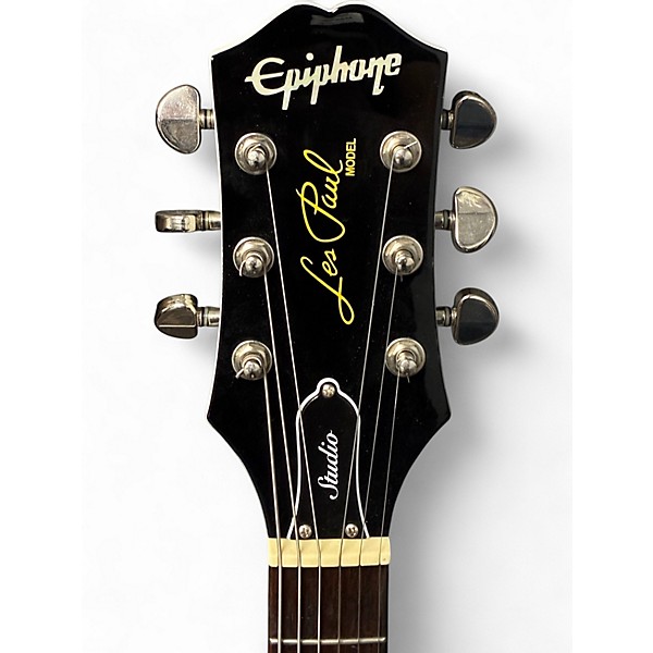 Used Epiphone 1955 Les Paul Custom Alpine White Solid Body Electric Guitar