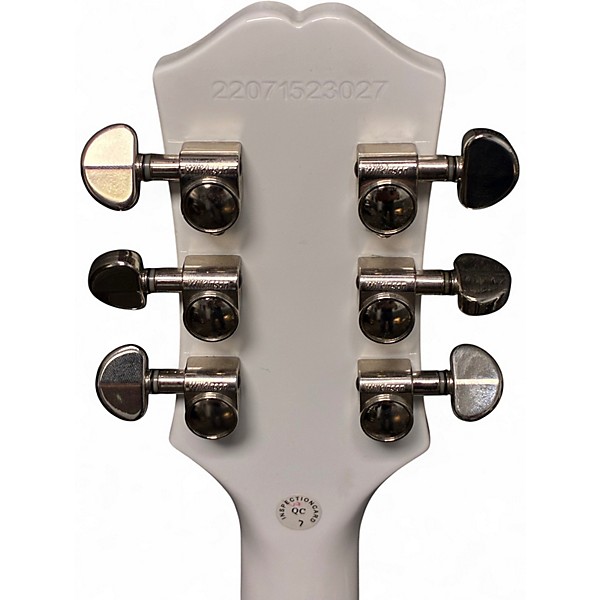 Used Epiphone 1955 Les Paul Custom Alpine White Solid Body Electric Guitar