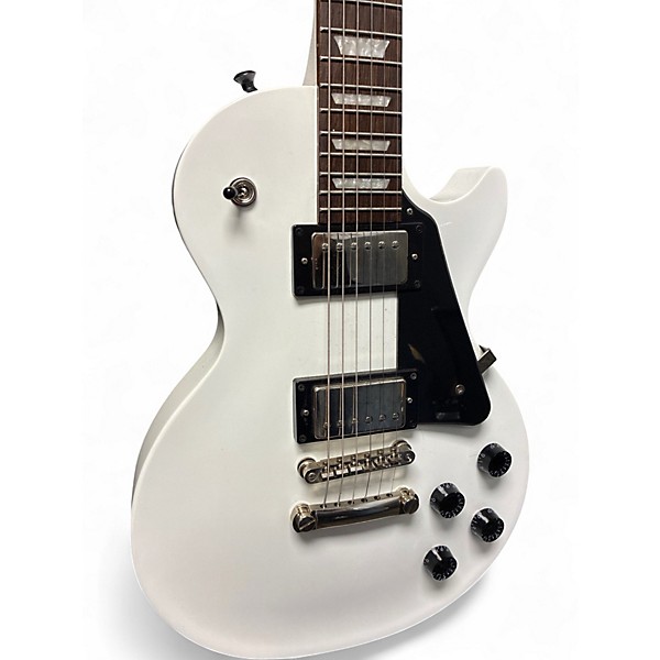 Used Epiphone 1955 Les Paul Custom Alpine White Solid Body Electric Guitar