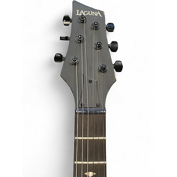 Used Laguna LE50 Short Scale Black Electric Guitar