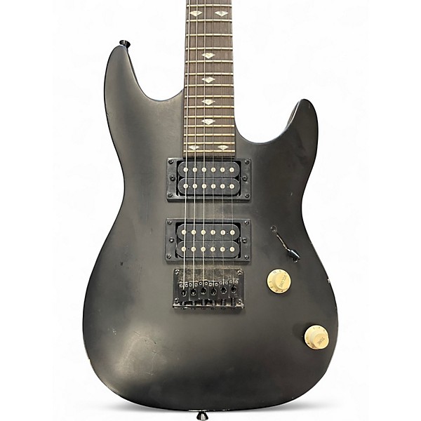 Used Laguna LE50 Short Scale Black Electric Guitar