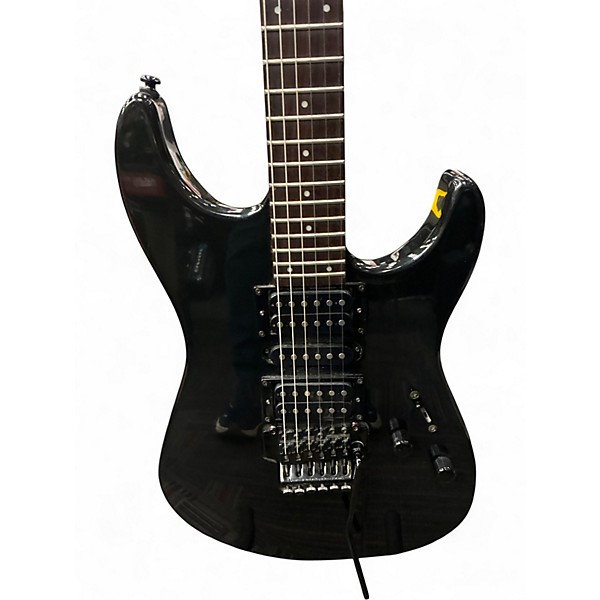 Used Squier STAGEMASTER DELUXE V4 Black Solid Body Electric Guitar