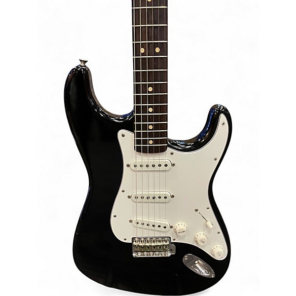 Vintage 1964 Fender stratocaster Black Solid Body Electric Guitar