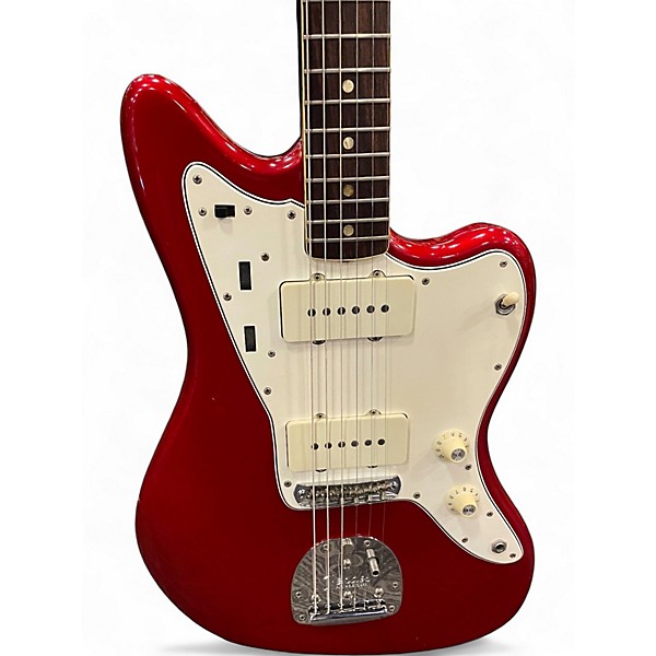 Vintage 1966 Fender jazzmaster Candy Apple Red Solid Body Electric Guitar