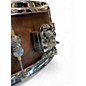 Used PDP by DW 6.5X14 LTD Maple/Walnut Snare, Natural Satin Walnut Drum