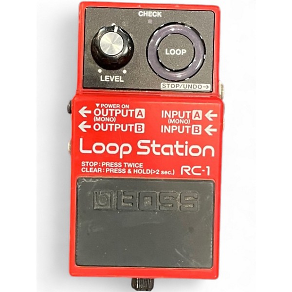 Used BOSS RC1 Loop Station Pedal