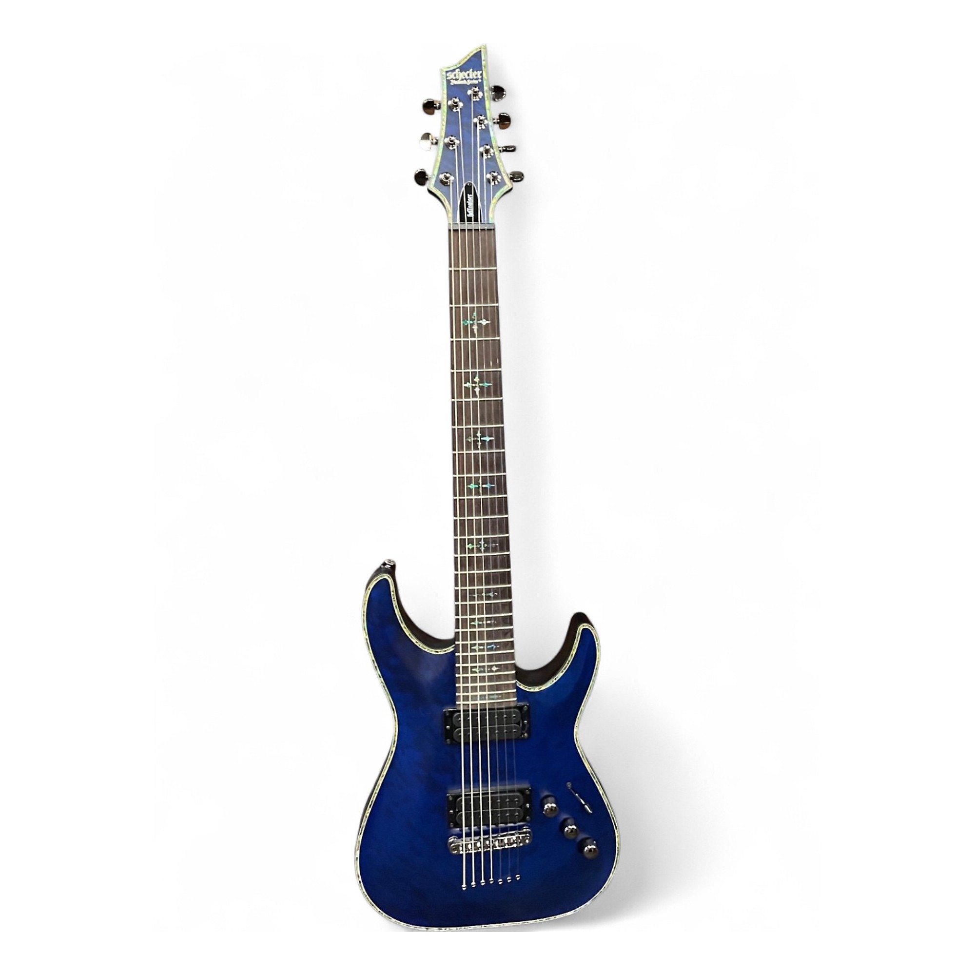 SEIDER エレキギター 青 Used Schecter Guitar Research HELLRAISER C7 PASSIVE Blue Solid