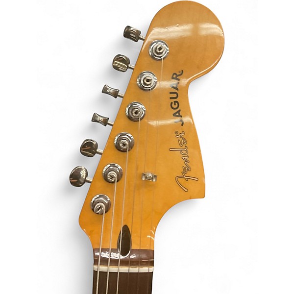 Used Fender Player Jaguar 2 Color Sunburst Solid Body Electric Guitar