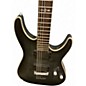 Used Schecter Guitar Research C1 Platinum Black Solid Body Electric Guitar