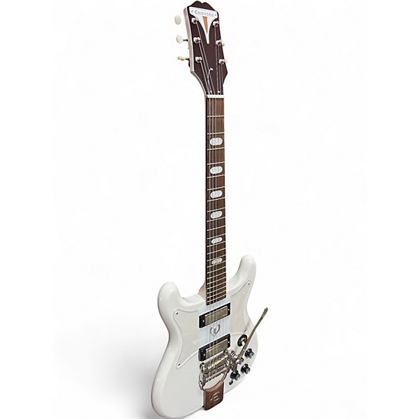 Used Epiphone crestwood Polar White Solid Body Electric Guitar