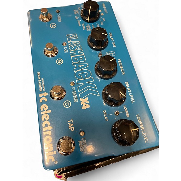 Used TC Electronic FLASHBACK X4 Effect Pedal
