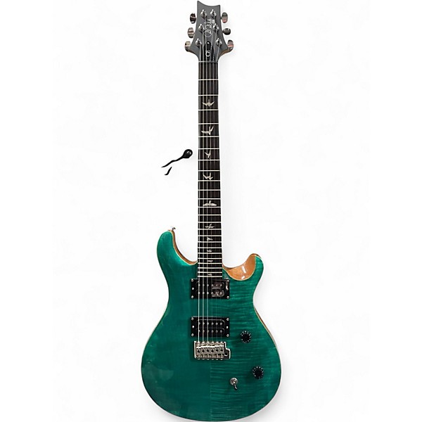 Used PRS SE CE24 Turquoise Solid Body Electric Guitar