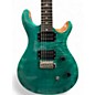 Used PRS SE CE24 Turquoise Solid Body Electric Guitar