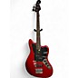 Used Squier JAGUAR BASS Candy Apple Red Electric Bass Guitar thumbnail