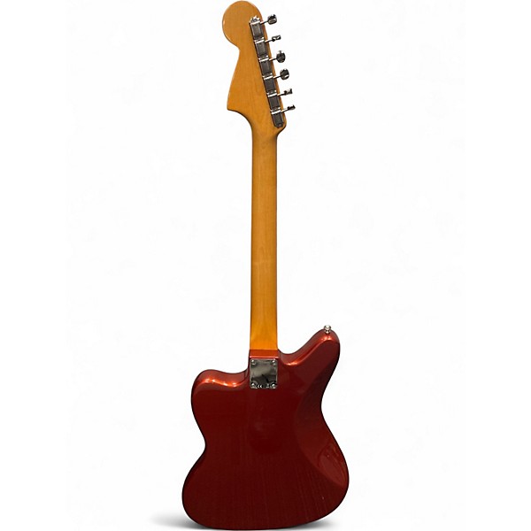 Used Fender Johnny Marr Signature Jaguar Orange Solid Body Electric Guitar
