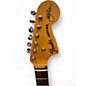 Used Fender Johnny Marr Signature Jaguar Orange Solid Body Electric Guitar