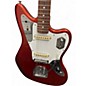 Used Fender Johnny Marr Signature Jaguar Orange Solid Body Electric Guitar
