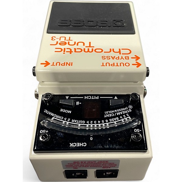 Used BOSS TU3 Chromatic Tuner Pedal