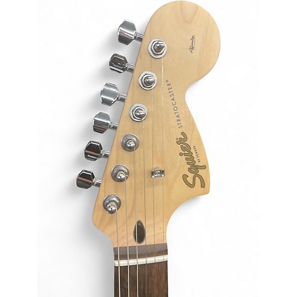 Used Squier Contemporary Stratocaster Seafoam Green Solid Body Electric Guitar
