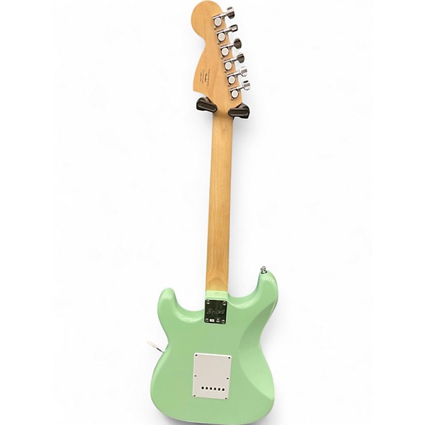 Used Squier Contemporary Stratocaster Seafoam Green Solid Body Electric Guitar