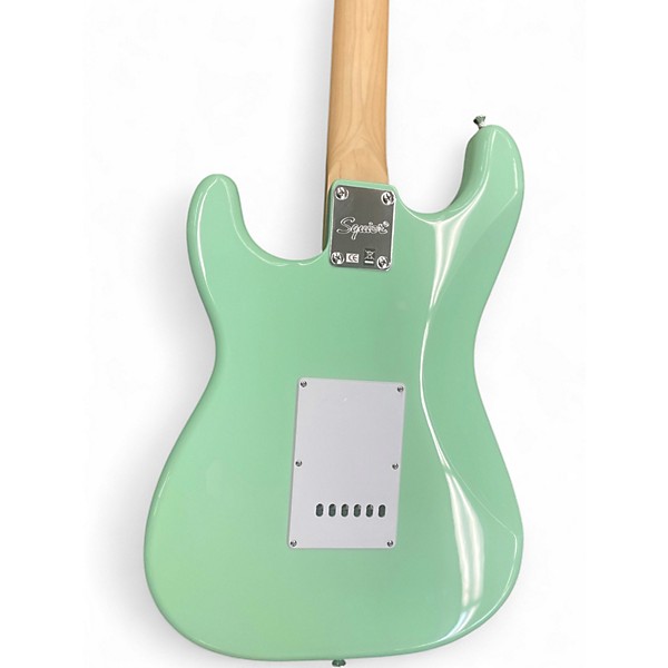 Used Squier Contemporary Stratocaster Seafoam Green Solid Body Electric Guitar
