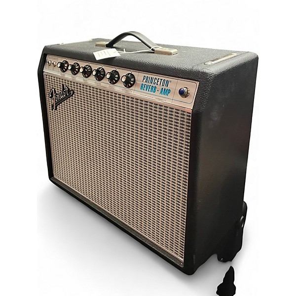 Used Fender 1968 Custom Princeton Reverb 12W 1x10 Tube Guitar Combo Amp