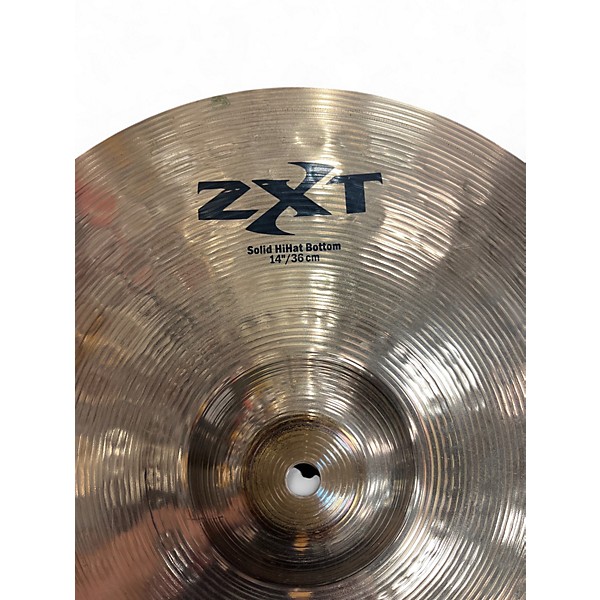 Used Zildjian 14in ZXT Solid Hi Hat Pair Cymbal