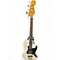 Used Fender Modern Player Jazz Bass Alpine White Electric Bass Guitar thumbnail