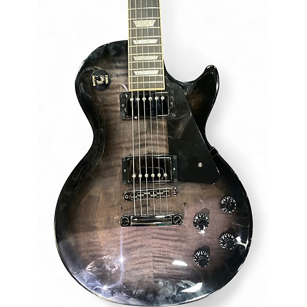Used Gibson Les Paul Studio Session Trans Black Solid Body Electric Guitar