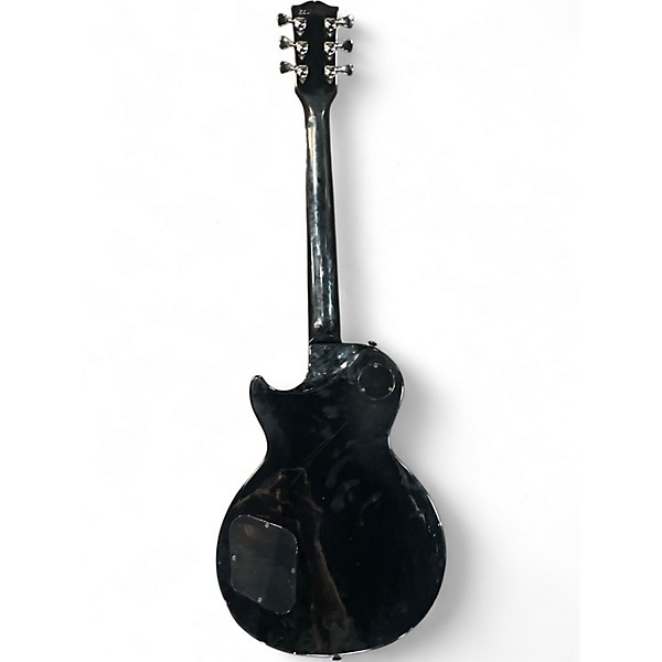 Used Gibson Les Paul Studio Session Trans Black Solid Body Electric Guitar