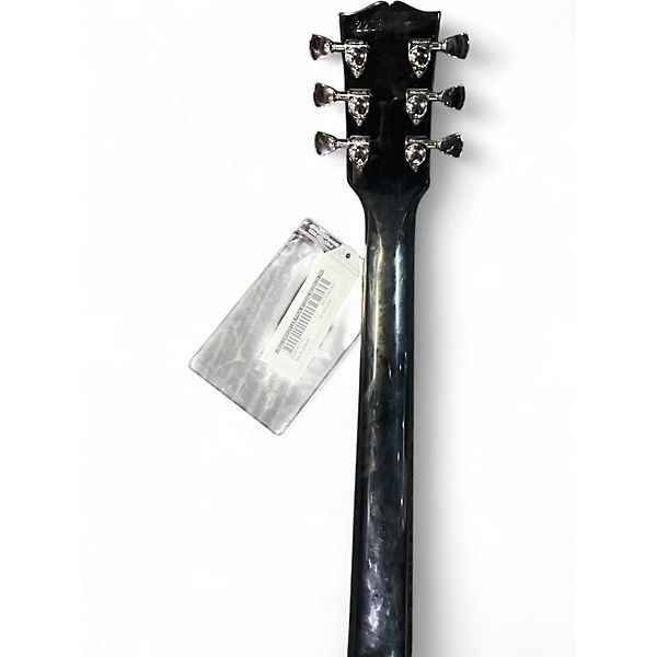 Used Gibson Les Paul Studio Session Trans Black Solid Body Electric Guitar