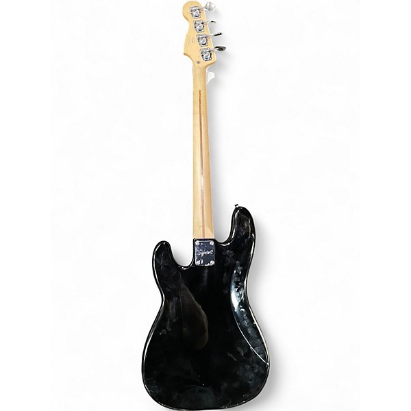Used Squier Precision Bass Black Electric Bass Guitar