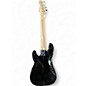 Used Squier Precision Bass Black Electric Bass Guitar