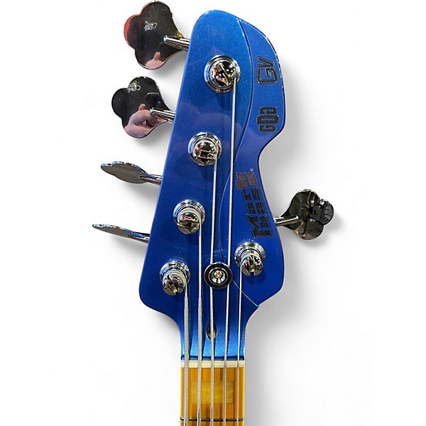 Used Markbass GV5 GOG Blue Electric Bass Guitar