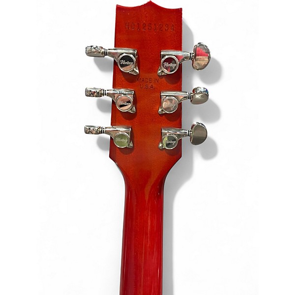 Used Heritage Custom Shop Core Collection H-150 Lemonburst Solid Body Electric Guitar