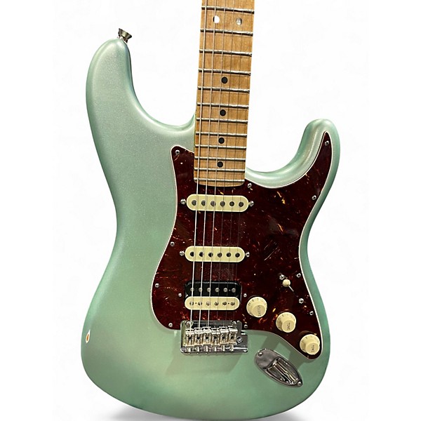 Used Fender American Professional II Stratocaster Surf Green Solid Body Electric Guitar