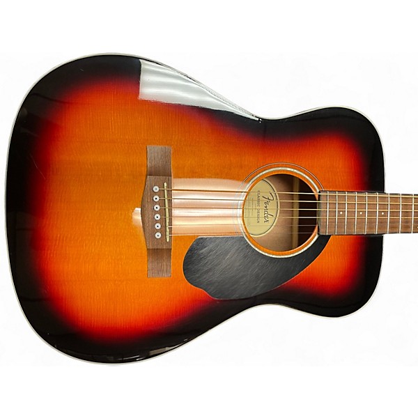 Used Fender CC60S 2 Color Sunburst Acoustic Guitar