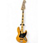 Used Squier Jazz Bass Natural Electric Bass Guitar thumbnail